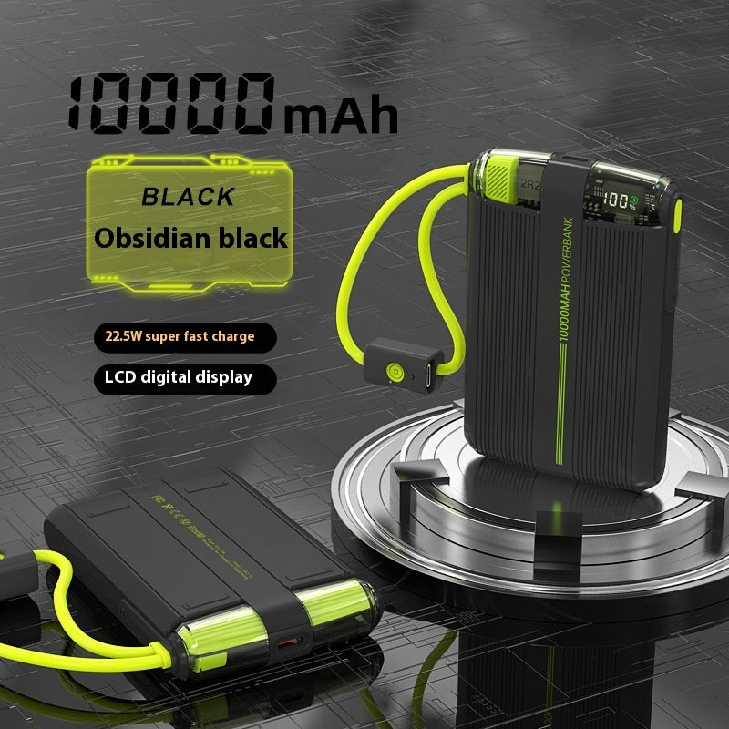 With Cable Power Bank 225W Super Fast Charge Portable Power Source