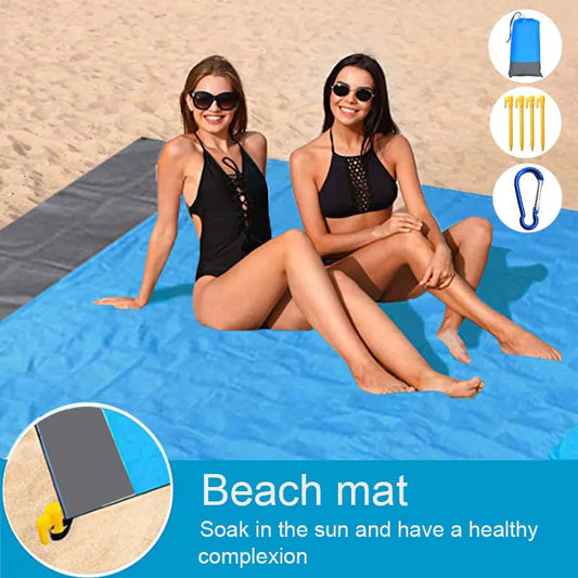 Ultimate Sand-Free Beach Mat – Large Waterproof and Quick-Dry Outdoor Blanket