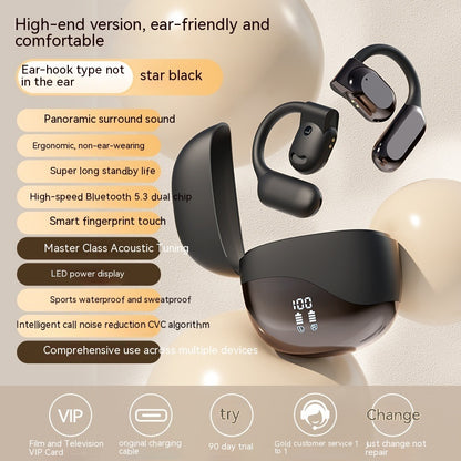 Wireless Ear Hook Bluetooth Headset Gas Bone Conduction Long Endurance