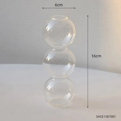 Creative Bubble Glass Vase Home