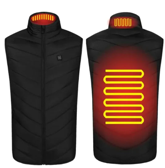 USB Heated Vest – Adjustable Heating Zones for Outdoor and Winter Use