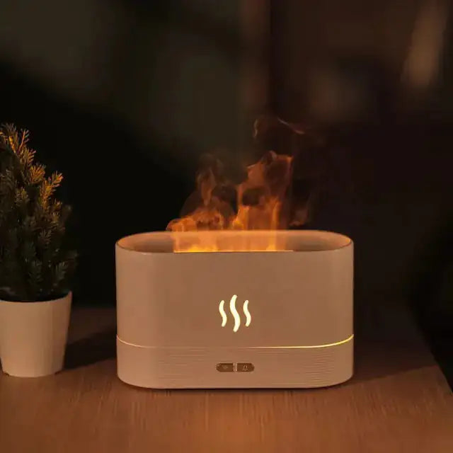 Flame Perfume Humidifier Ultrasonic Air Humidifier