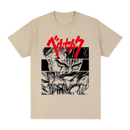 Japanese Manga Graphic T-Shirt – 100% Cotton, Made in the USA