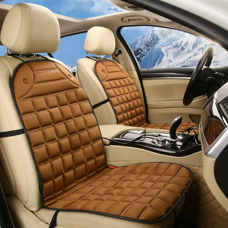 Automobile heating cushion