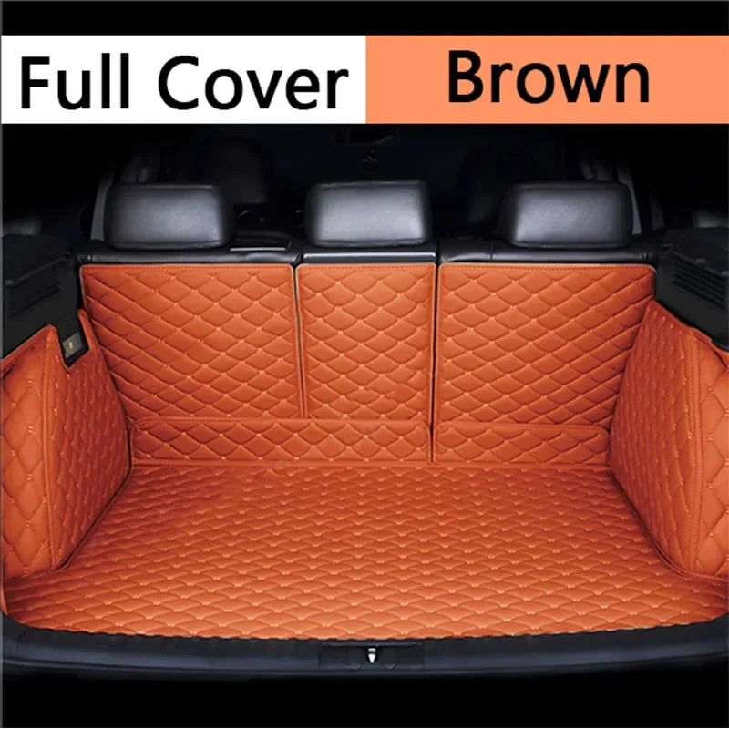 Car Trunk Mat For Chery Tiggo 8 Pro Plus Max 7seat 2022 2023 2024 Dirt-resistant Fully   Rear go Tray  Accessories