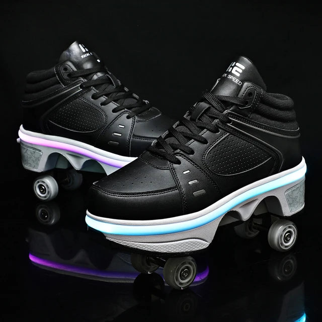 Shining Roller Skate Shoes