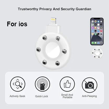 Anti-Peeping Detector Portable Mini Mobile Phone USB Alarm Hotel Infrared Anti-Surveillance Anti-Candid Shooting Pinhole Camera