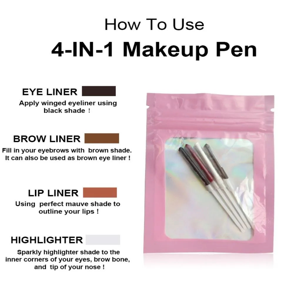 Multi effect 4 In 1 Eyeliner Eyebrow Pencil