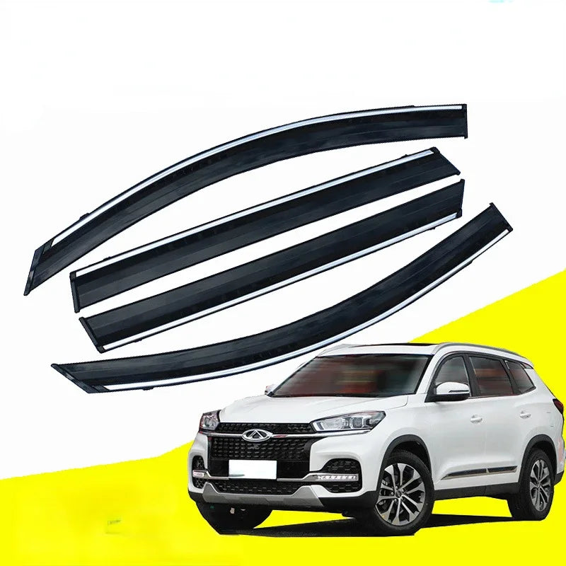 For Chery Tiggo 8 /Tiggo 8 Pro 2018-2021 Window Visor Deflector Rain Guard Awnings Exterior Protective Car Accessories Refit