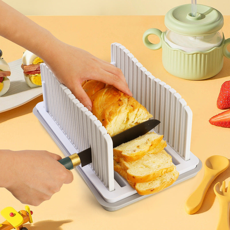 Adjustable Multifunctional Foldable Bread Slicer