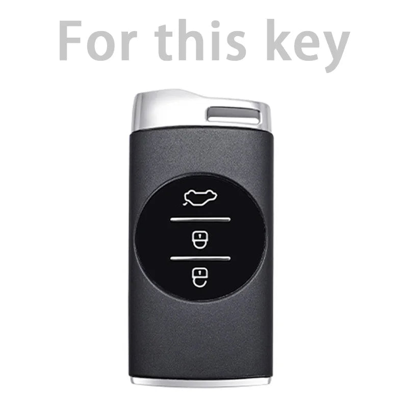 Chery Tiggo 8 Pro TPU Car Key Cover Case Skin For Chery Tiggo 7 Pro Arrizo 5 EQ7 5x 3x Gx Remote Wallet Key Fob Keychain