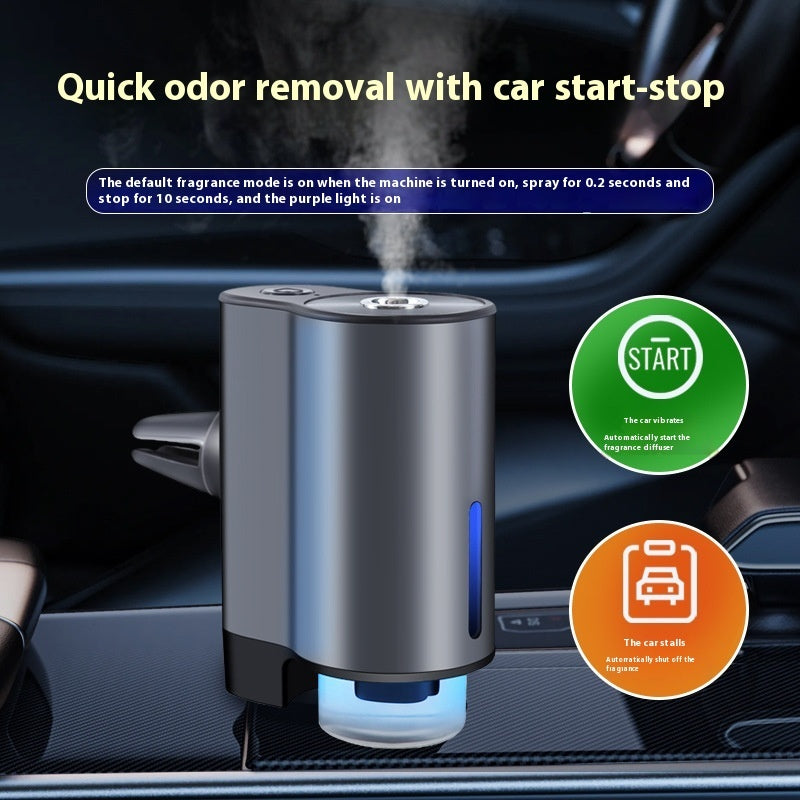 Usb Car Smart Aerosol Dispenser Car Deodorant