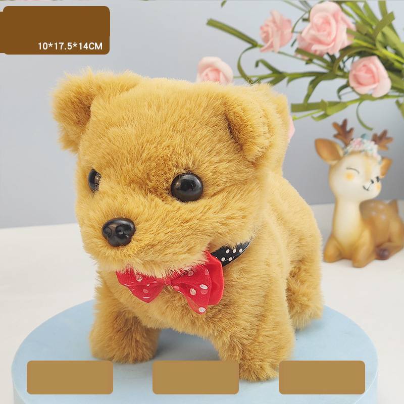 Simulation Electric Dog Plush Children's Toy