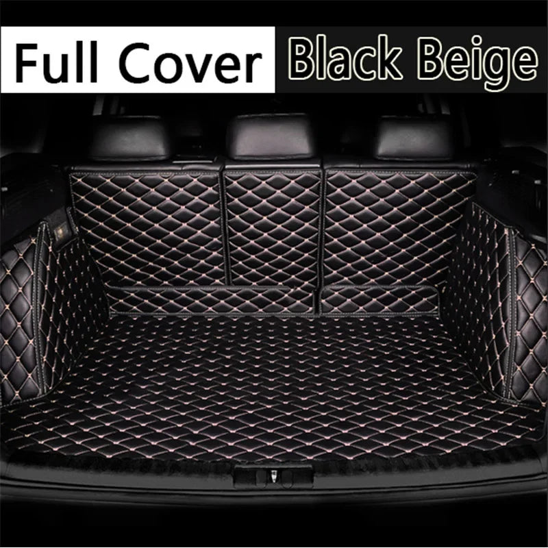 Car Trunk Mat For Chery Tiggo 8 Pro Plus Max 7seat 2022 2023 2024 Dirt-resistant Fully   Rear go Tray  Accessories