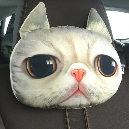 Cat Lovers - Cat Car Headrest Pillow