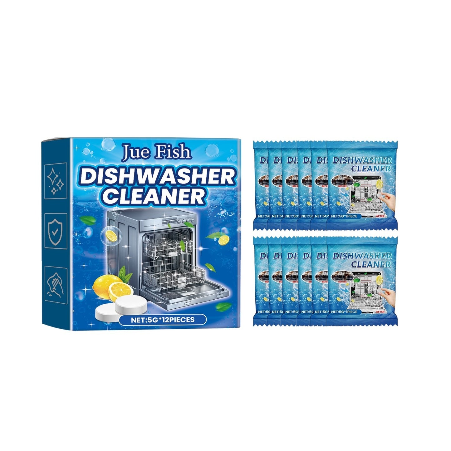 Dishwasher Cleaning Effervescent Tablets