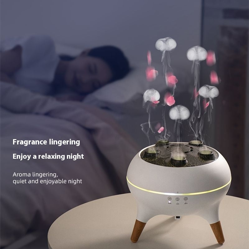 Household Ultrasonic Porous Atomization Timing Remote Control Humidifier Aroma Diffuser