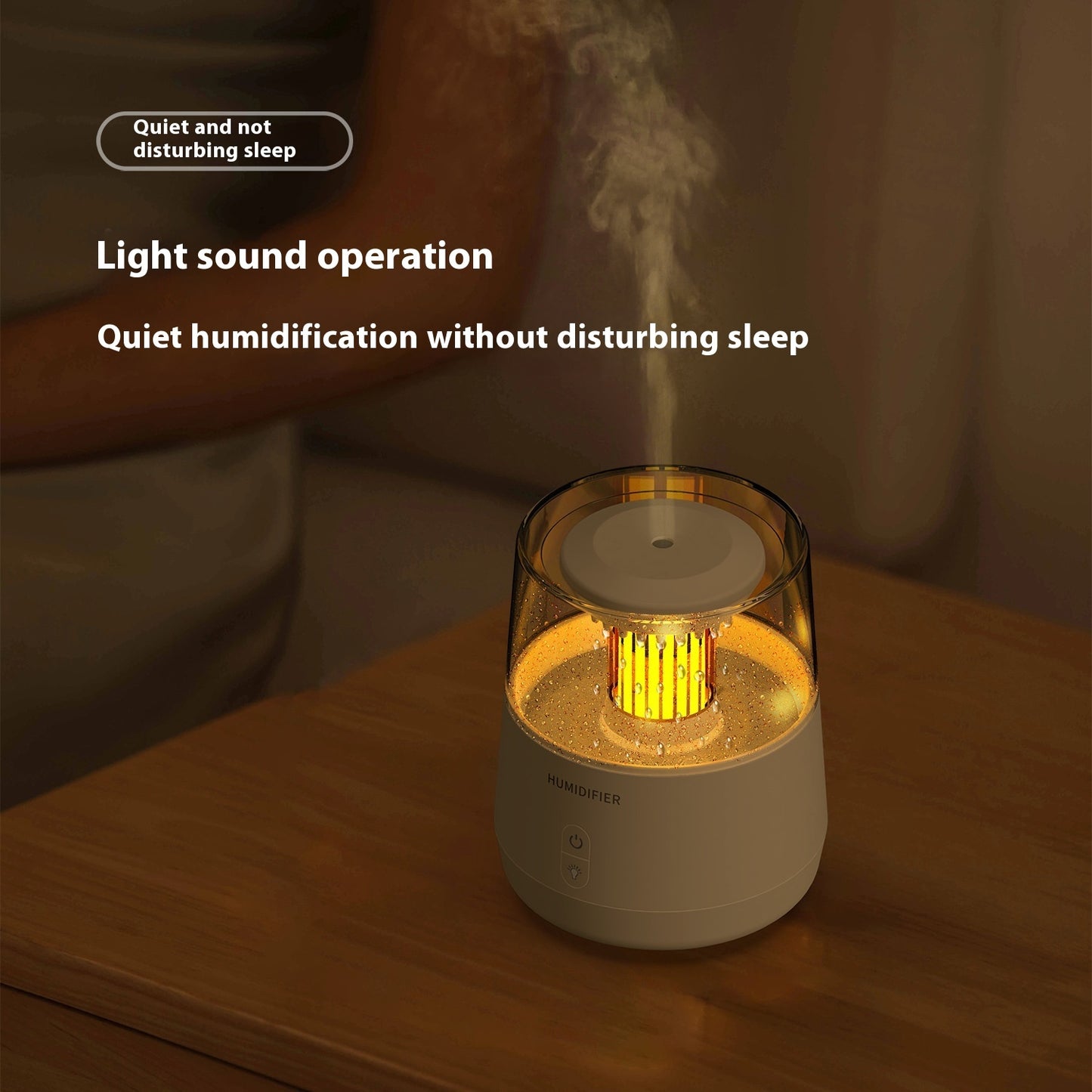 Creative Raindrop Colorful Aroma Diffuser Ambience Light Humidifier