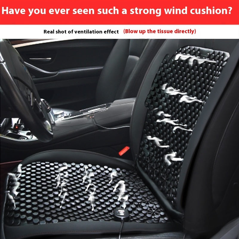 Car Seat Ventilation Cushion Breathable Car 12v Seat Cushion