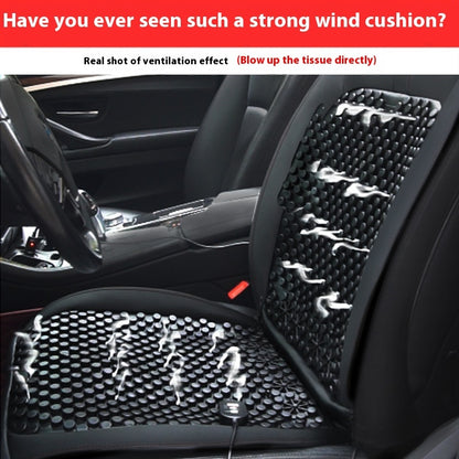 Car Seat Ventilation Cushion | Breathable 12V Cooling Seat Pad [Free Shipping]