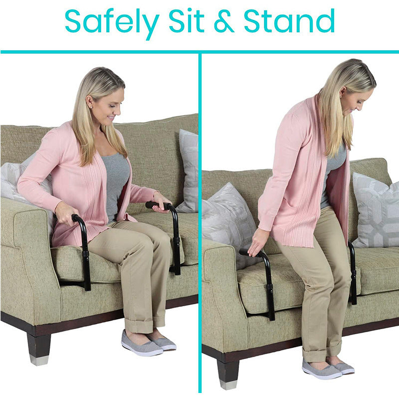 Aluminum Alloy Armrest For Elderly Sofa Standing Auxiliary