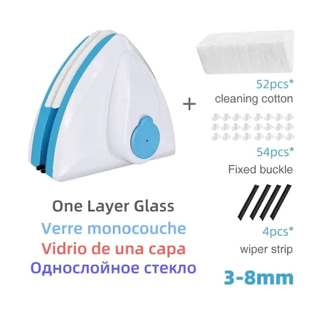 Magnetic Double-sided Glass Window Cleaner