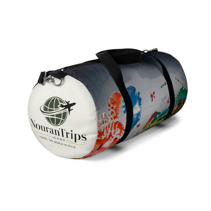 Custom-Printed Duffel Bags - Lightweight, Durable, and Versatile for Gym, Travel, and Day-Trips | Small and Large Sizes Available | "NouranTrips.shop"