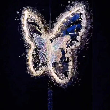 Handmade Butterfly Lamp Diy Butterfly Small Night Lamp