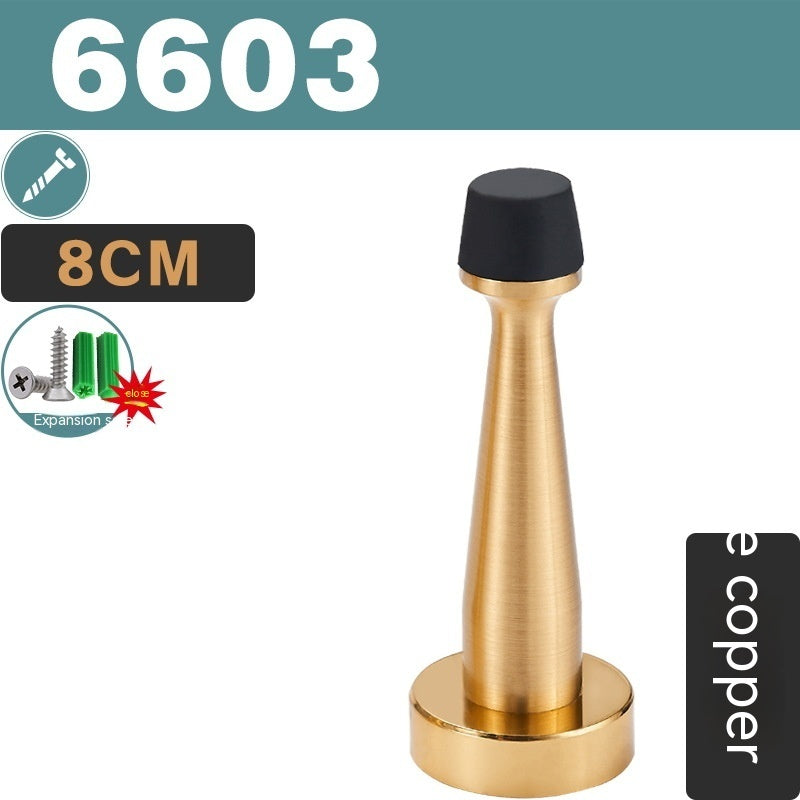 Pure Copper Door Stopper Anti-collision Rubber