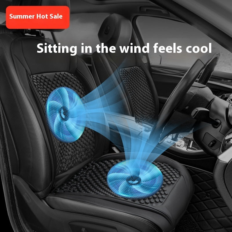 Car Seat Ventilation Cushion Breathable Car 12v Seat Cushion