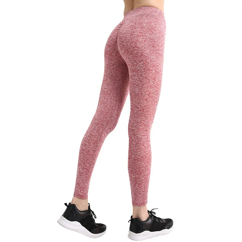 V-Waist Push Up Slim Leggings: Fashionable Workout & Pencil Pants for Women