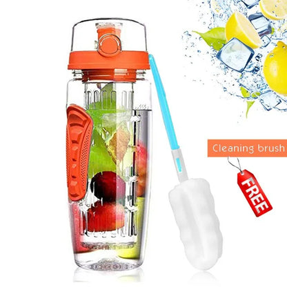 32 OZ Fruit Infuser Water Bottle