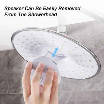 Shower Head With Built-in removable Bluetooth Speaker