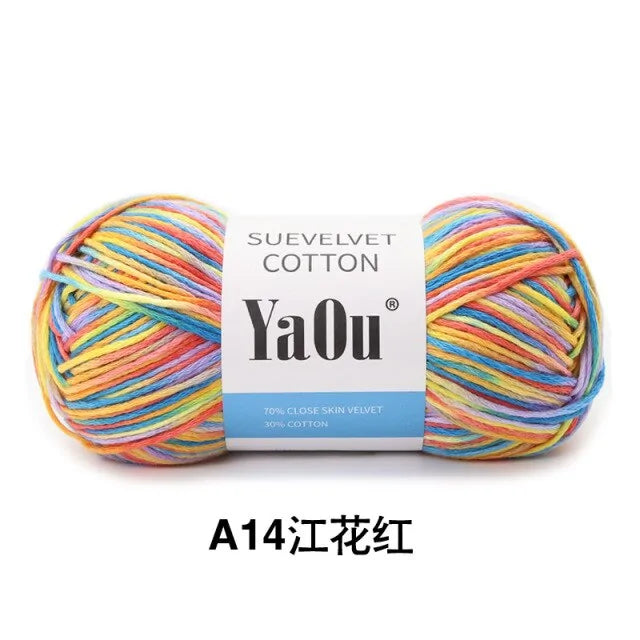 Cotton Hand Knitted Yarn