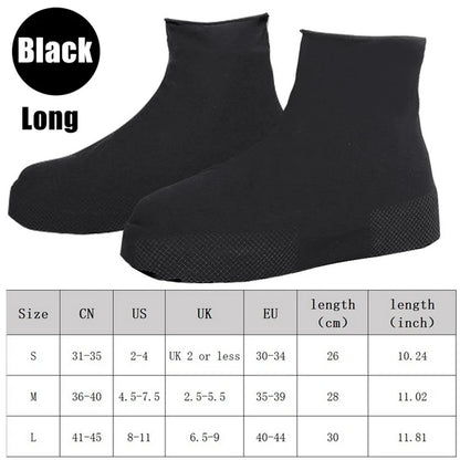 Waterproof Rubber Shoe Covers | Durable Non-Slip Silicone Covers for Outdoor Use