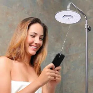 Shower Head With Built-in removable Bluetooth Speaker