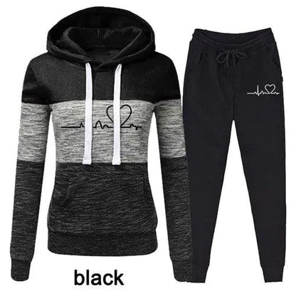 Casual Hoodie Sweat Suit - Comfortable & Stylish Loungewear for Everyday Wear