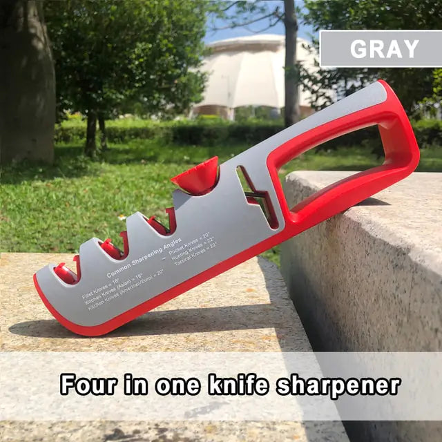 Multifunction 4-in-1 Knife Sharpener