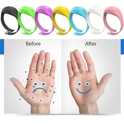 Wearable Hand Sanitizer Dispenser Bracelet