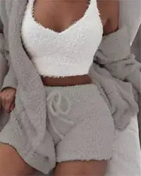 Women’s Fuzzy Lingerie Suit – Cozy and Stylish Loungewear