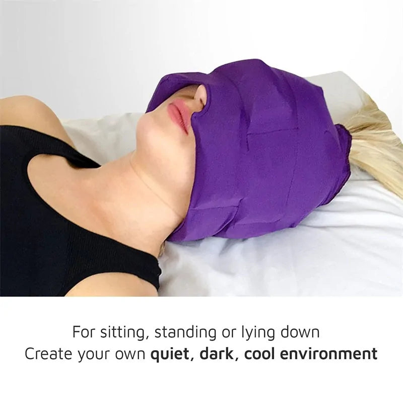 Cooling Gel Therapy Cap for Tension and Stress Relief