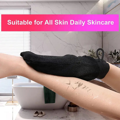 Scrub Exfoliating Gloves Back Scrub Dead Skin Facial Massage Gloves Durable Multi Color Deep Cleansing Towels For Shower