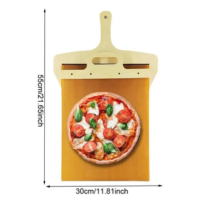 Wooden Pizza Spatula Paddle with Handle