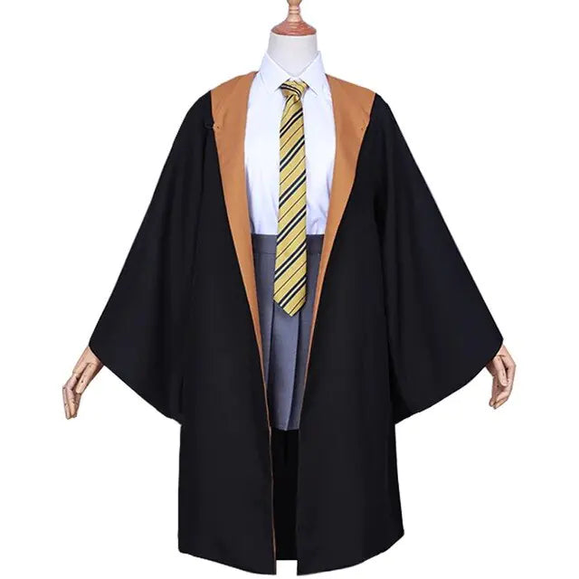 Halloween Wizard School Costume Robe