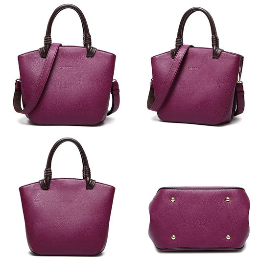 Elegant Women’s Genuine Leather Handbags - Stylish and Durable