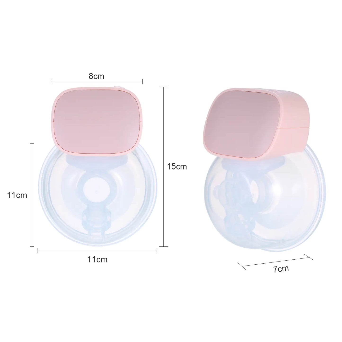 Hands-Free Breast Pump – Portable, Quiet, and Convenient for Easy Milk Expression