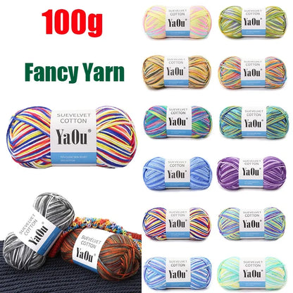 Cotton Hand Knitted Yarn