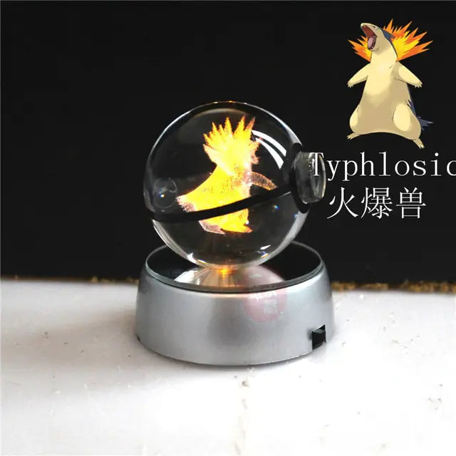 Pokémon Crystal Ball 3D Toys