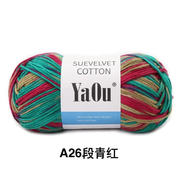 Cotton Hand Knitted Yarn