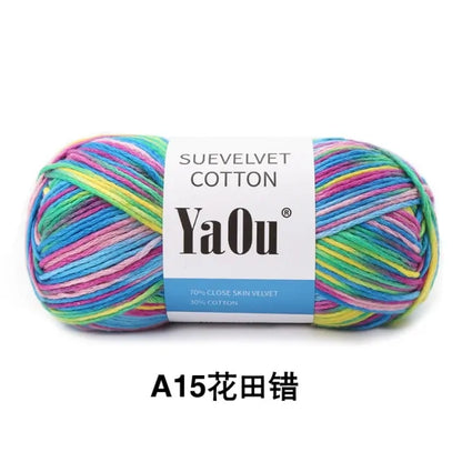 Cotton Hand Knitted Yarn